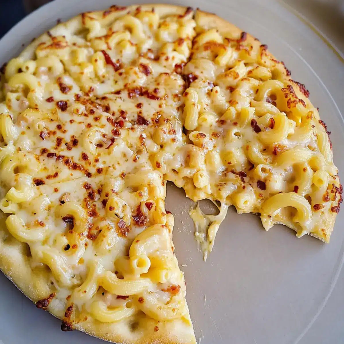 Mac and Cheese Pizza