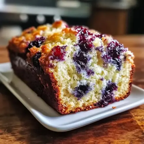 Blueberry Muffin Bread Loaf