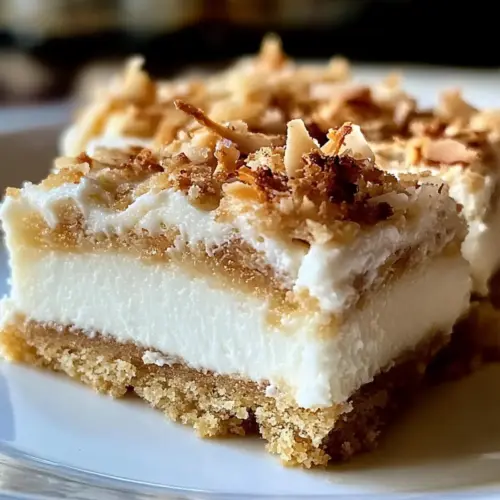Coconut Cream Dream Bars