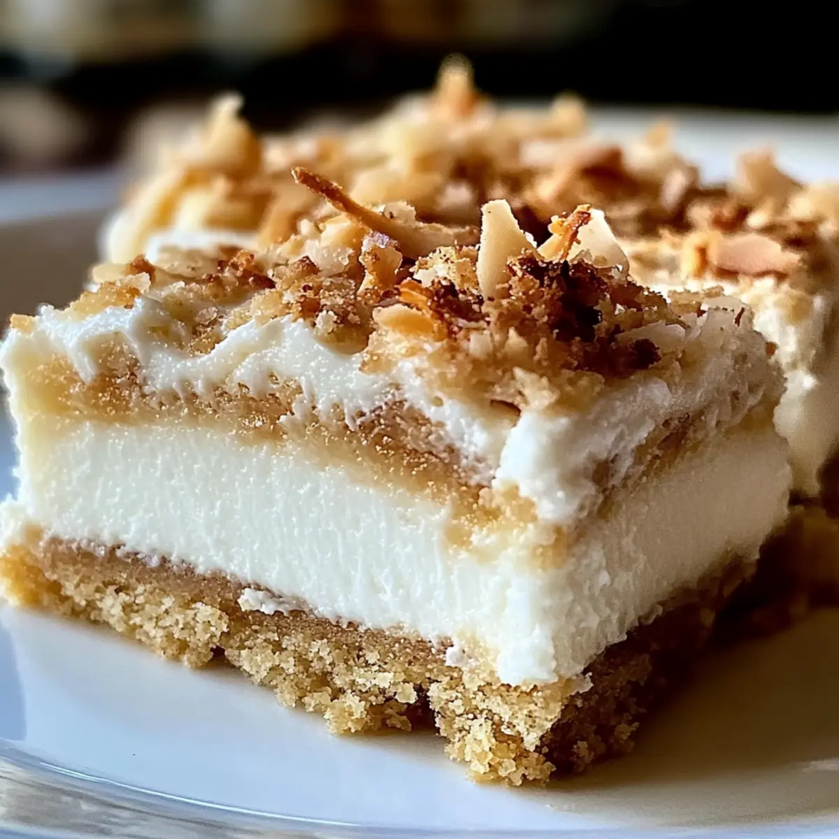 Coconut Cream Dream Bars