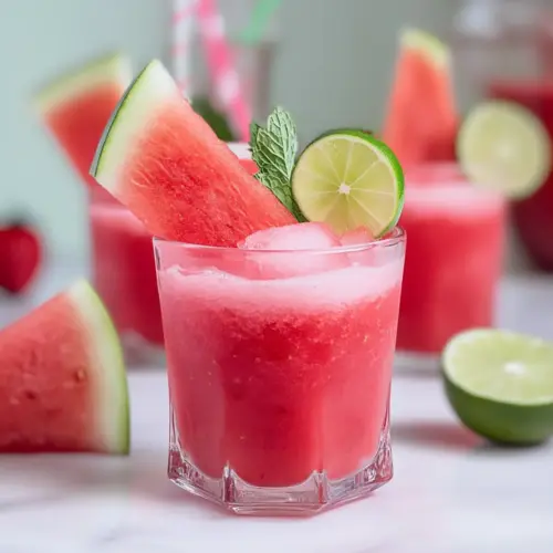 Strawberry Watermelon Slushie
