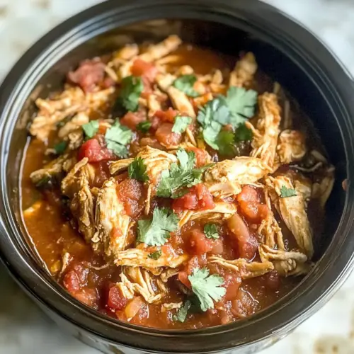 Crock Pot Salsa Chicken