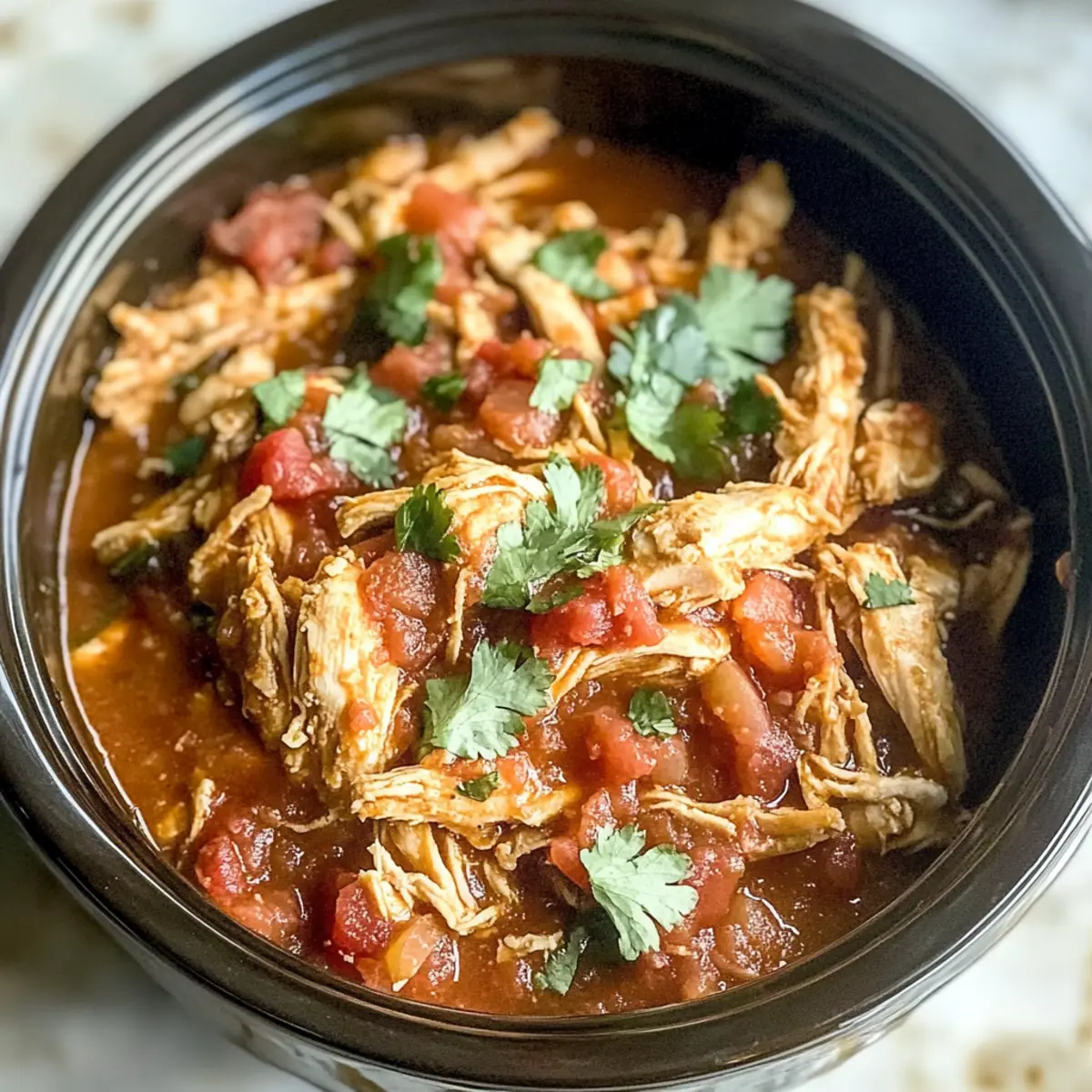 Crock Pot Salsa Chicken