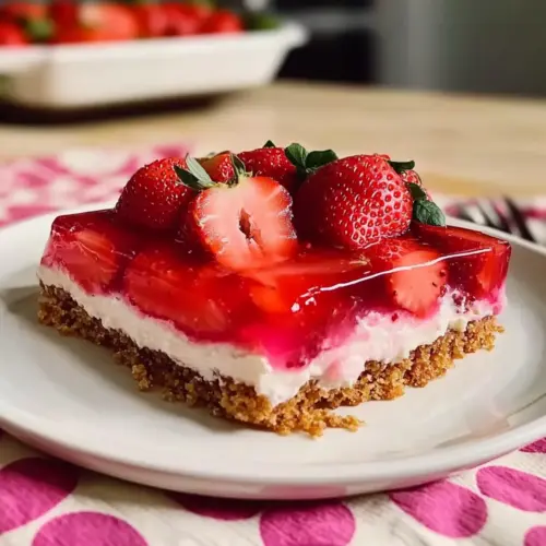 Strawberry Pretzel Salad