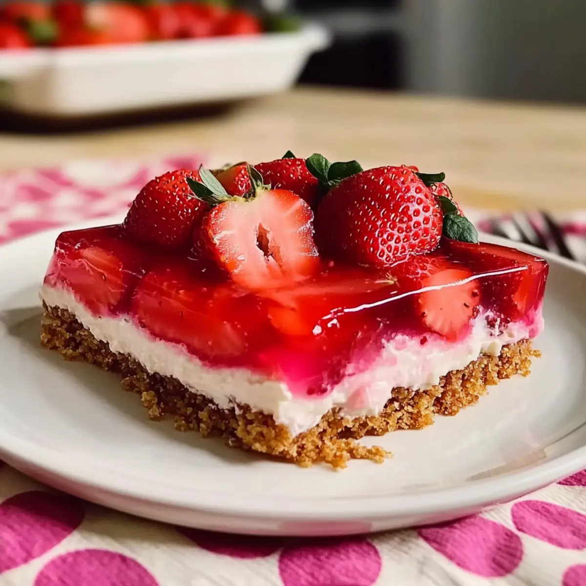 Strawberry Pretzel Salad
