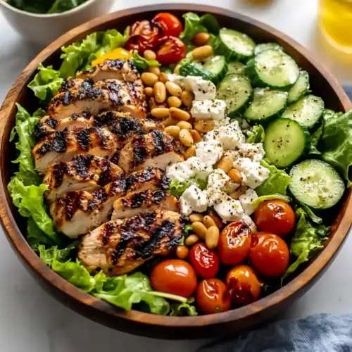 Greek Grilled Chicken Salad