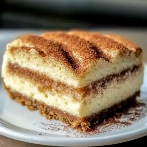 Cinnamon Churro Cheesecake Delight