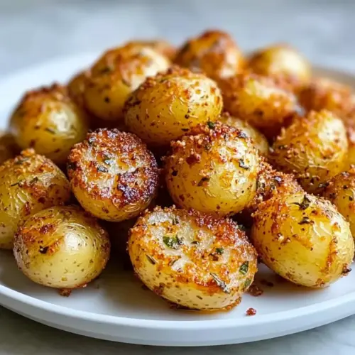 Garlic Herb Potatoes: Golden Edges