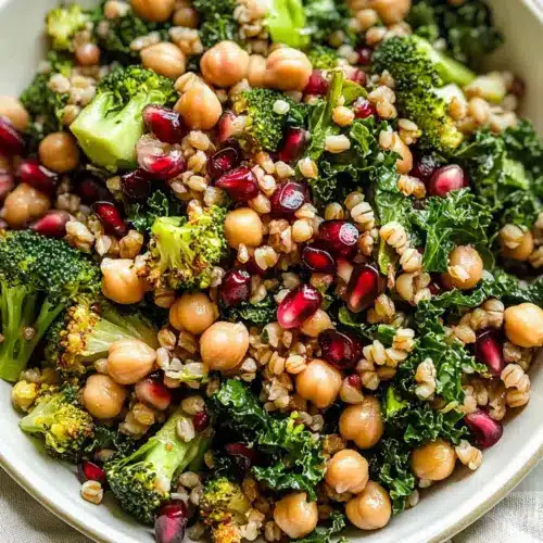 Winter Farro & Kale Salad