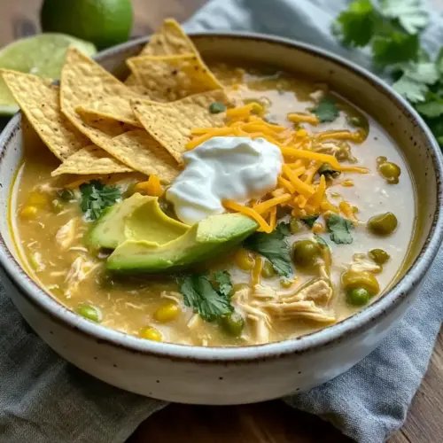 Green Chile Chicken Enchilada