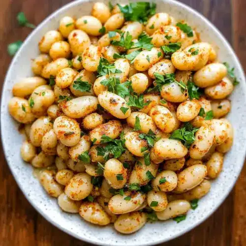Smoky Garlic Butter Beans