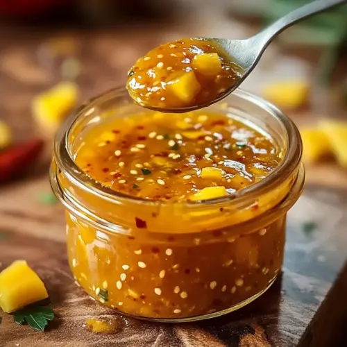 Mango Habanero Honey Garlic Sauce