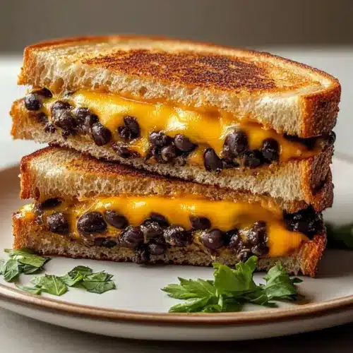 Black Bean Grilled Cheese