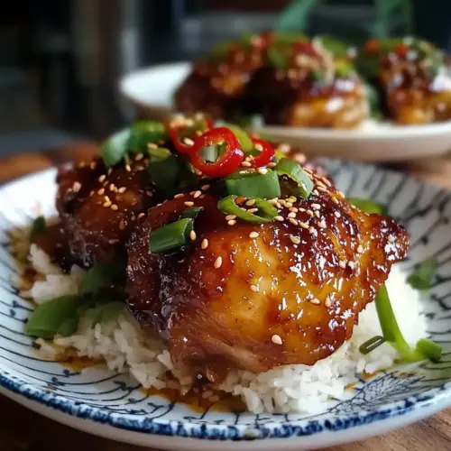 Sweet Chili Chicken Thighs
