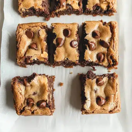 Chocolate Chip Peanut Butter Blondies