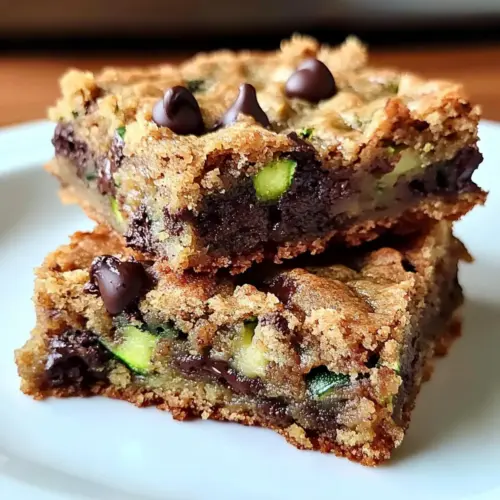 Chocolate Chip Zucchini Bars