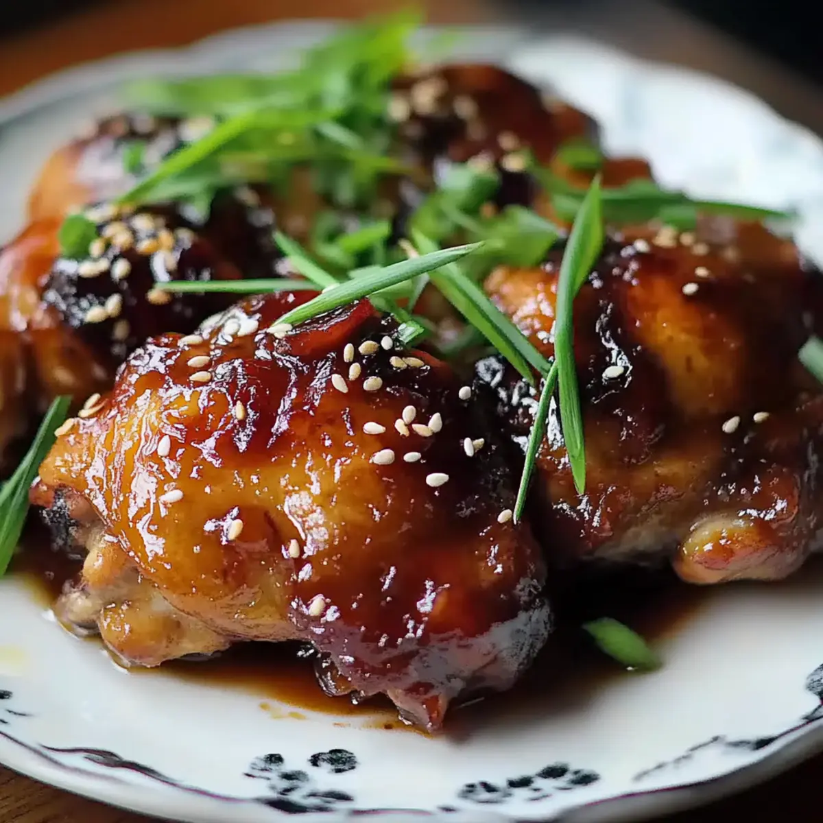 Plum Sauce Chicken Thighs