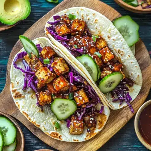 Korean-Inspired Crispy Tofu Tacos