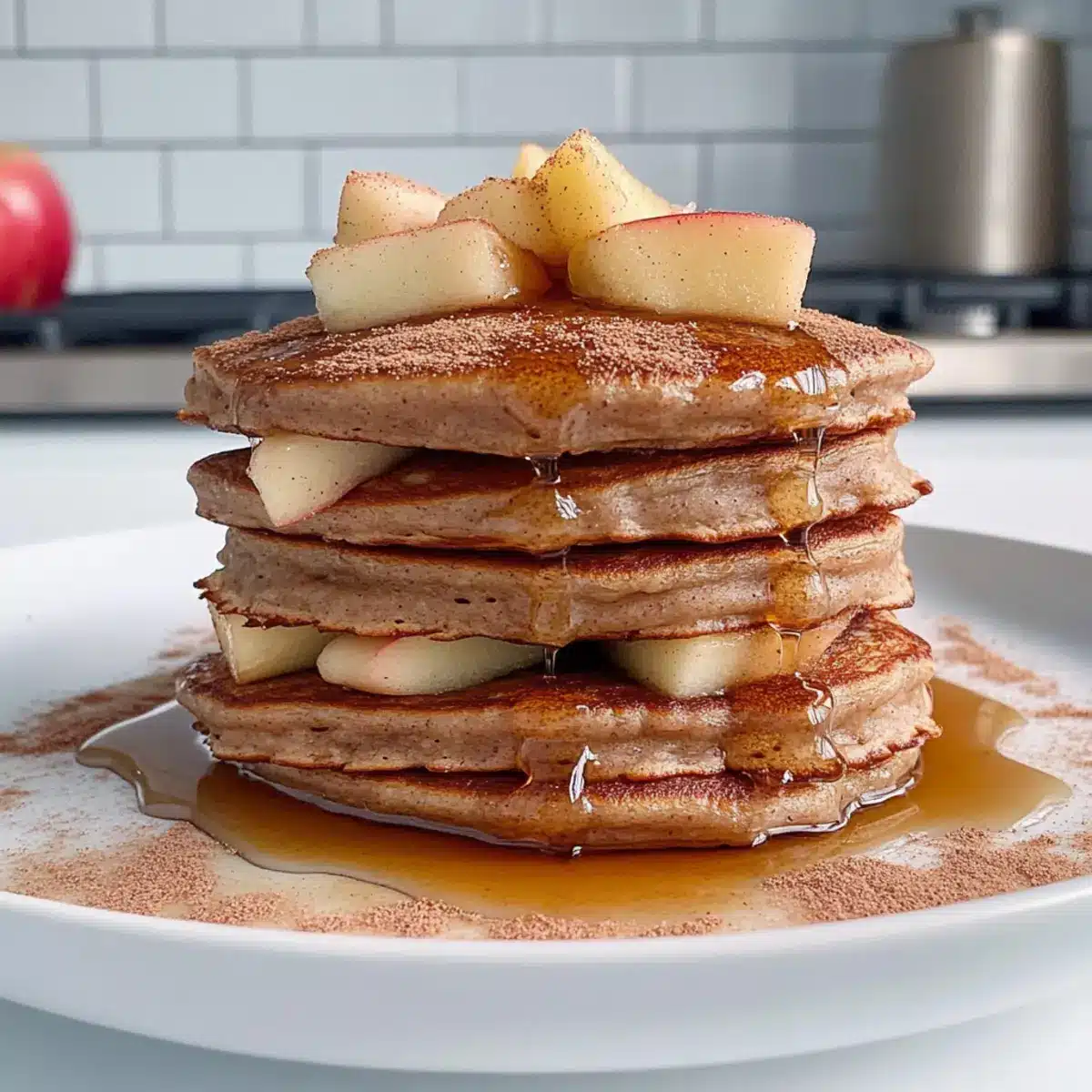 Paleo Cinnamon Apple Pancakes