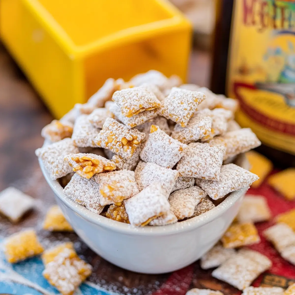 Harry Potter Butterbeer Muddy Buddies