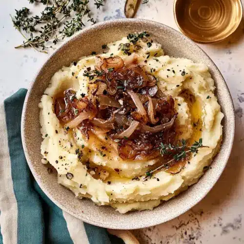 Caramelized Onion Mashed Potatoes