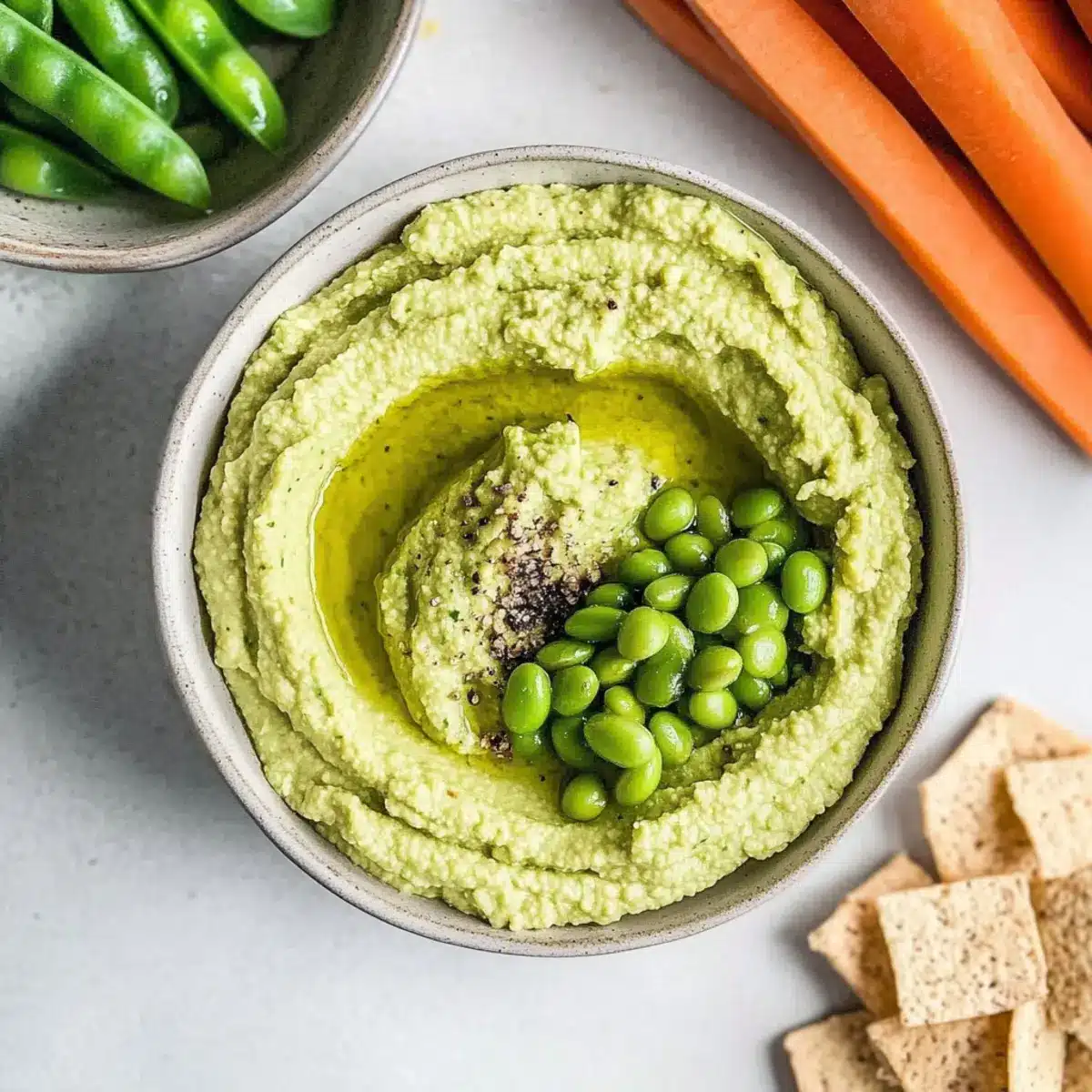 Edamame Hummus