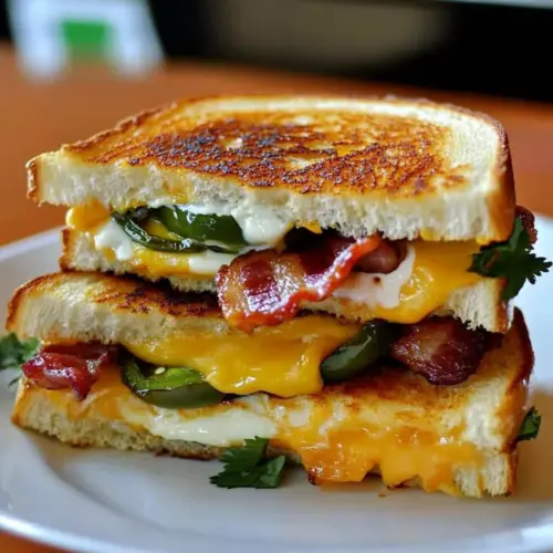 Jalapeno Popper Grilled Cheese
